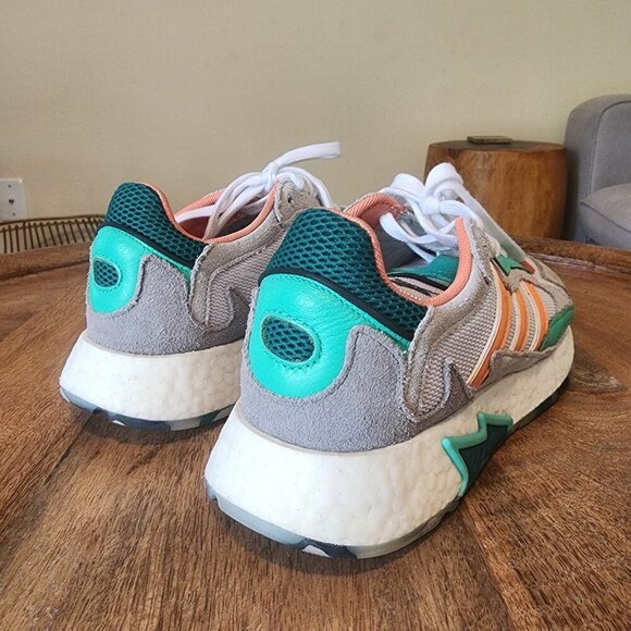 Adidas Tresc Run J Sneakers Shoes White Bliss Coral EF7650 Men's 6 / Women’s 7.5 - Picture 4 of 12
